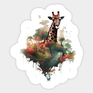 giraffe Sticker